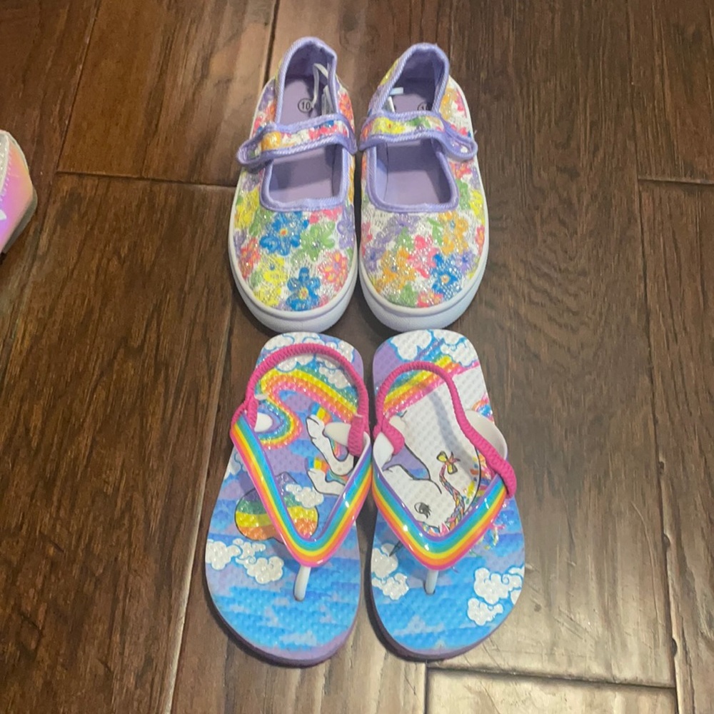2 pair of shoes